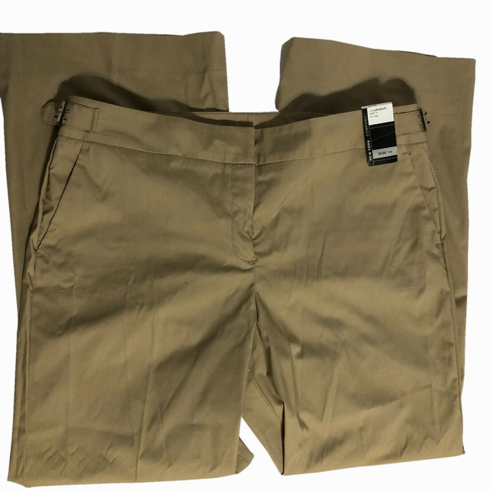 New York & Company Flare Leg Pant Stretch Size 14